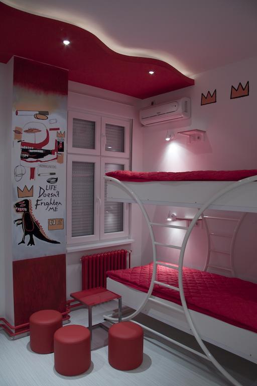 Pop Art Hostel 베오그라드 객실 사진